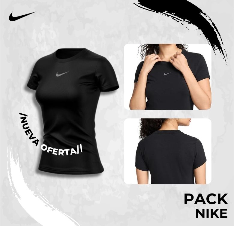 Pack Dama X3 Camisetas