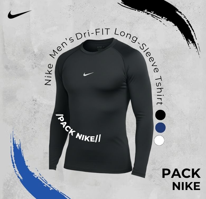 Pack X3 Camisetas Manga Larga