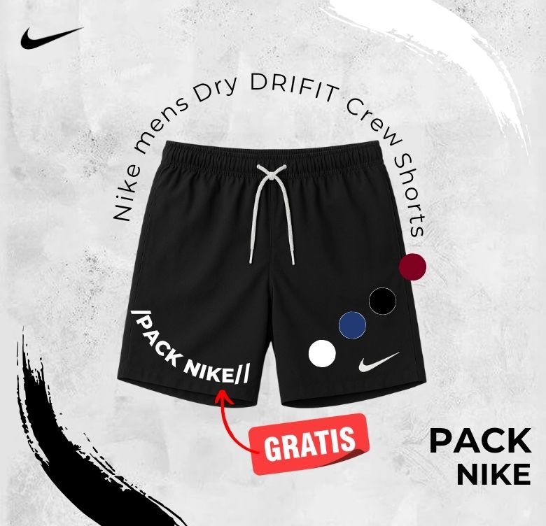 Pack X3 Camisetas + 1 Pantaloneta GRATIS